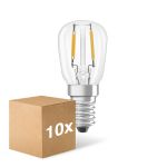 Voordeelpak 10x Ledvance Speciaal LED E14 T26 Filament Helder 1.3W 110lm - 827 Zeer Warm Wit | Vervangt 12W